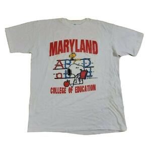 60S 70S Snpy University Of Maryland Terps Graphic T Shirt Collection